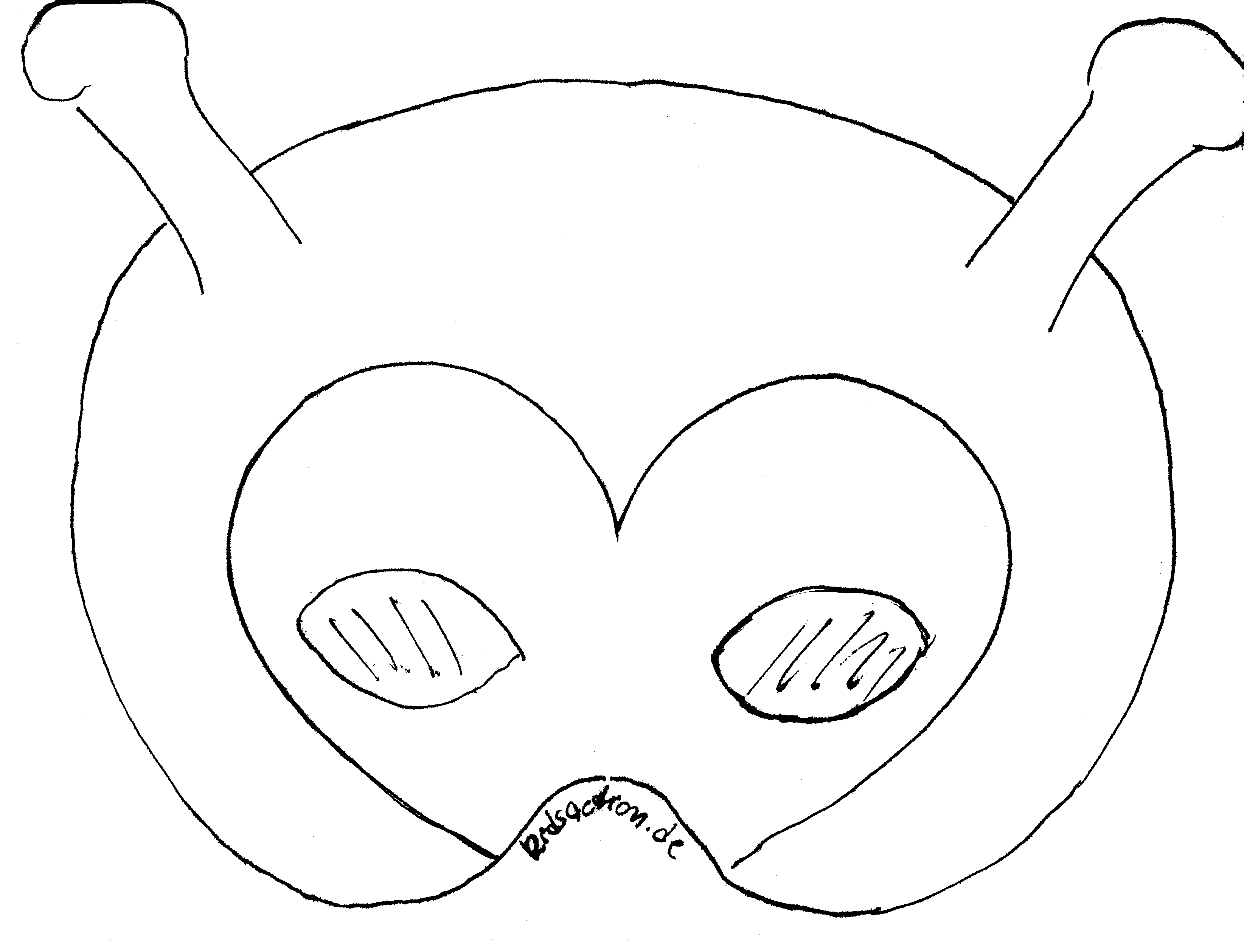 Maske Bienchen