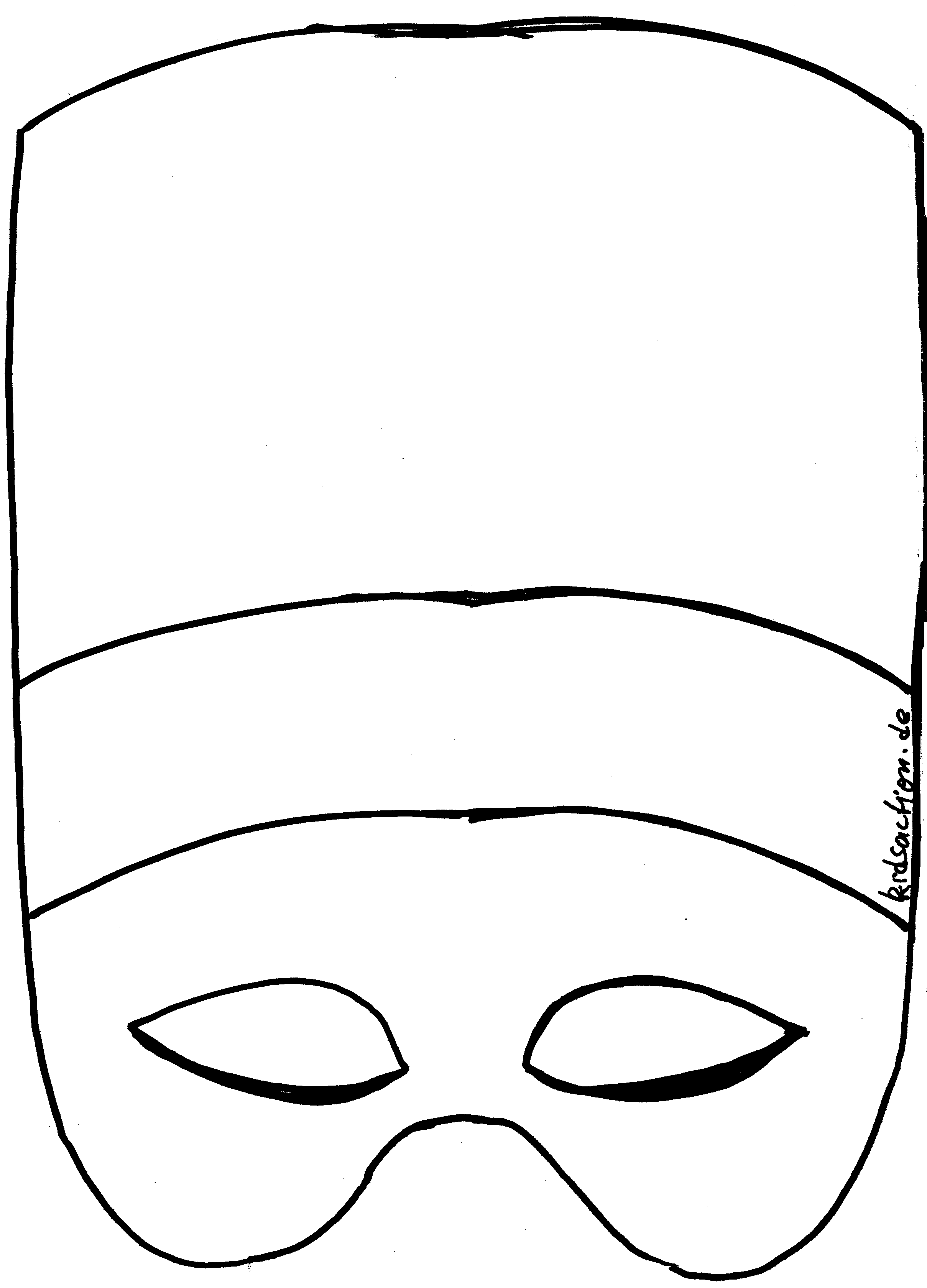 Maske Nofretete