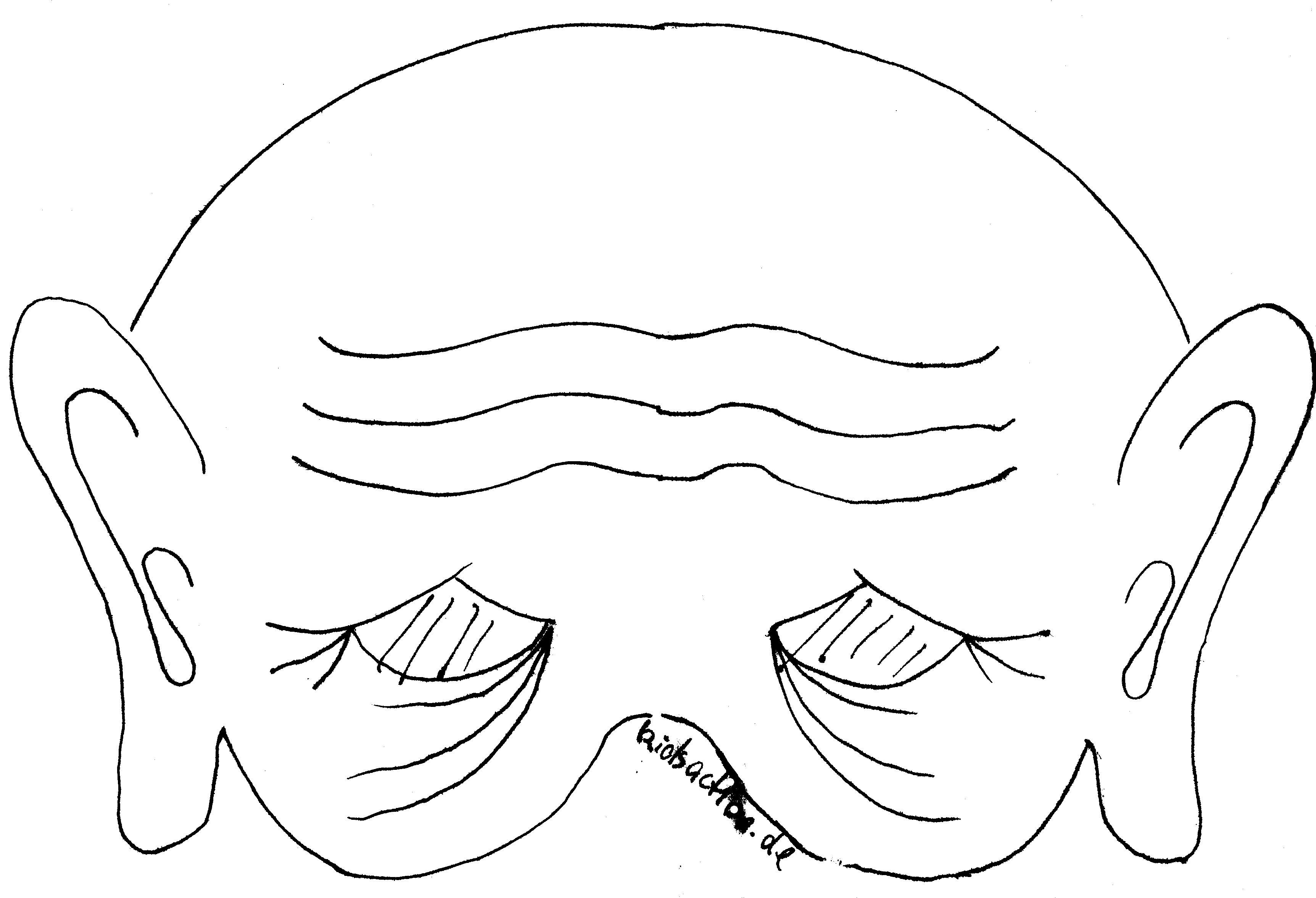 Maske Gnom