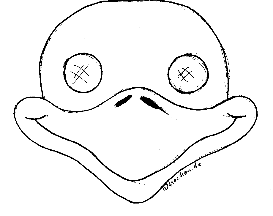 Vogelmaske