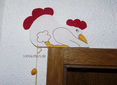 Türwächter Henne